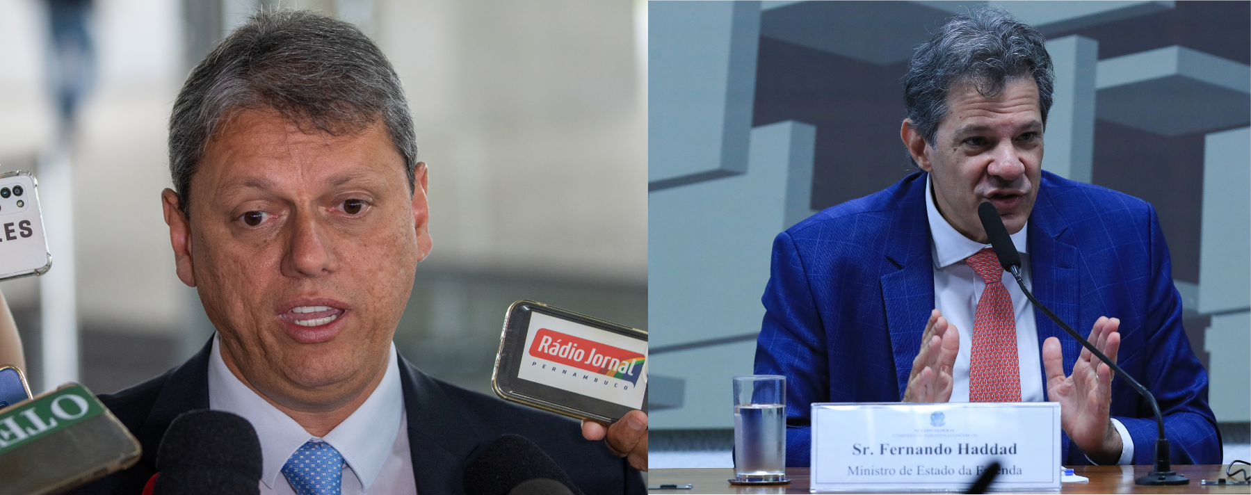Quaest: em SP, Tarcísio lidera com 60% dos votos válidos e Haddad tem 36%