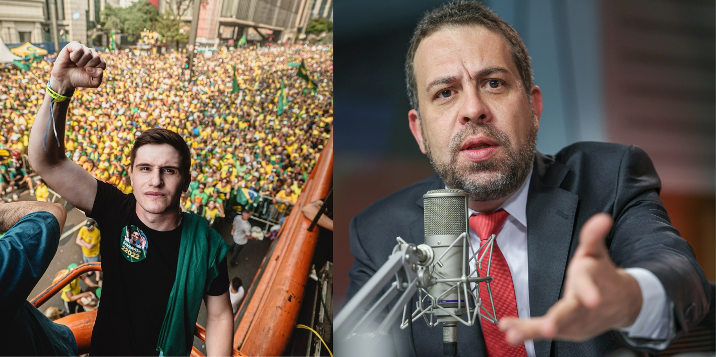 Boulos e Pavanato batem boca no aeroporto de Brasília