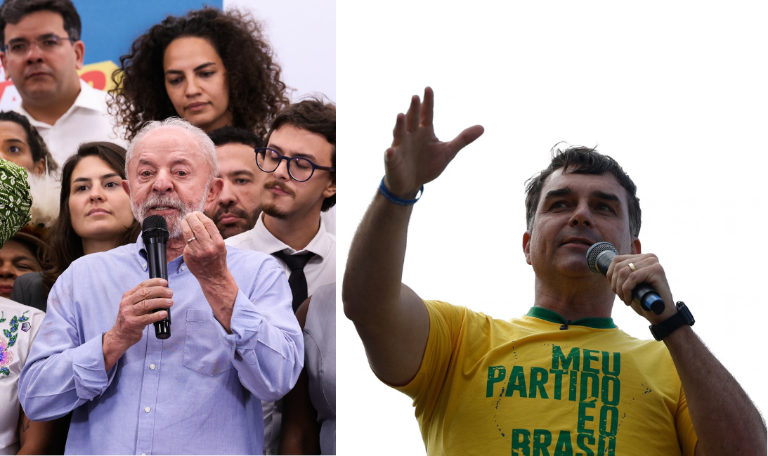 AtlasIntel: Flávio tem 51,1% e Lula 45,7% no 2º turno