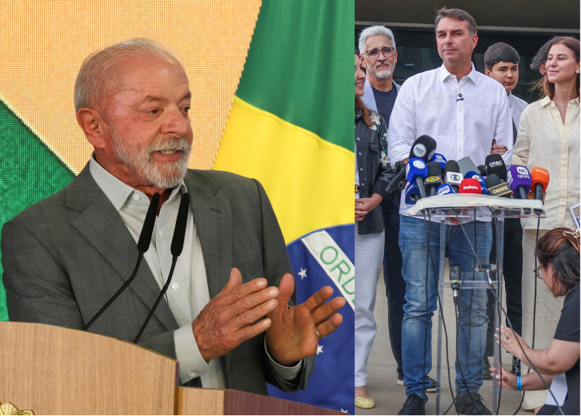 Lula e Flávio fecham acordo no TSE para abrir sigilos