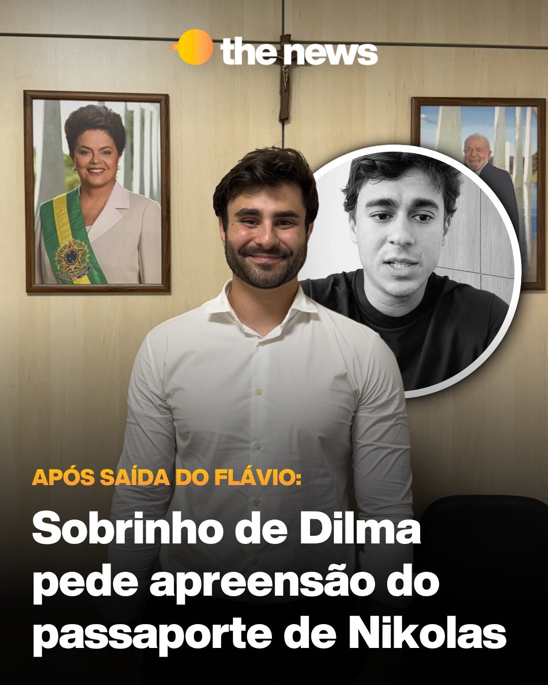 O deputado Pedro Rousseff (PT-MG) pede apreensão de passaporte de Nikolas Ferreira