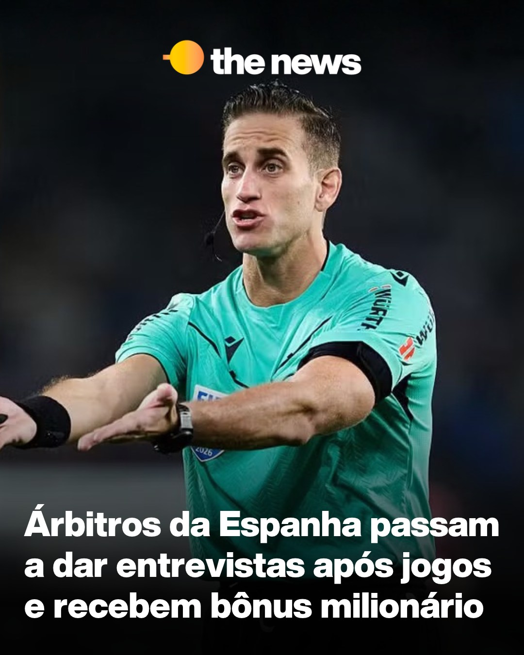 Árbitros de LaLiga concedem entrevistas após jogos