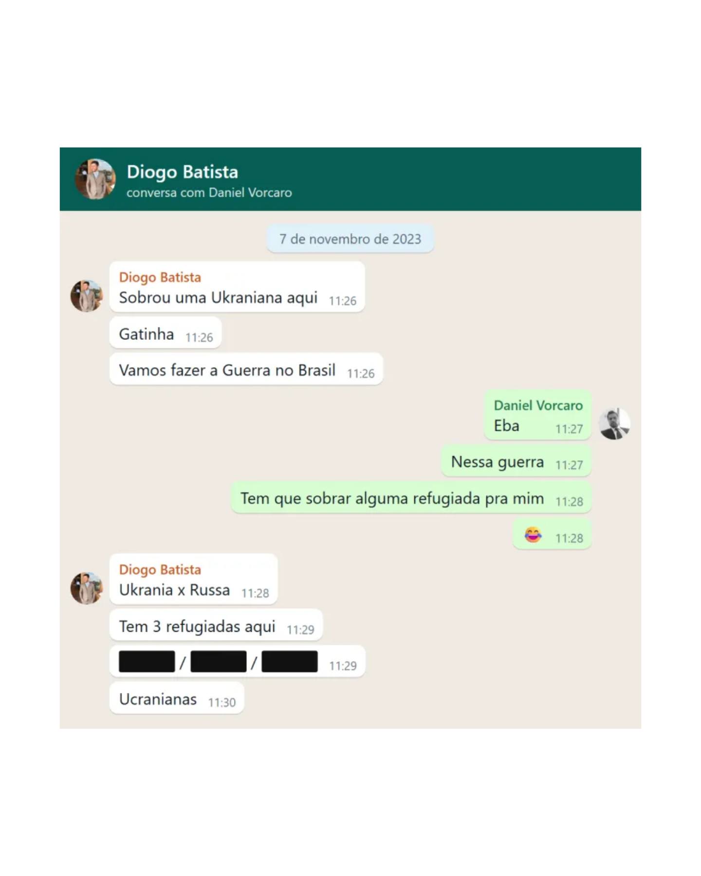Mensagens ligam Vorcaro a rede de prostituição